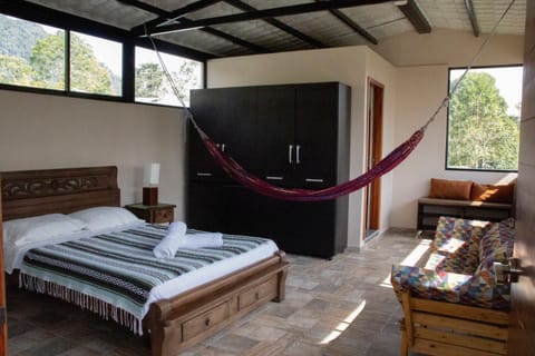 Bed, View (from property/room), Photo of the whole room, Bedroom, towels