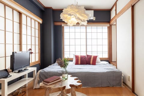 Bed, TV and multimedia, Bedroom, air conditioner
