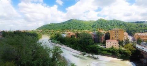 Property building, Natural landscape, Mountain view