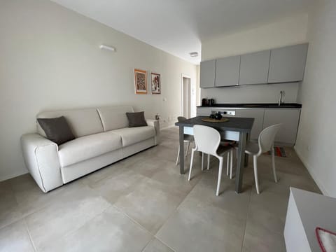 Living room, kitchen
