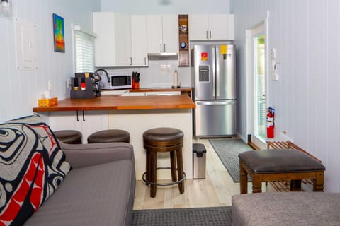 Kitchen or kitchenette, Living room, Seating area, Dining area, dishwasher, minibar, pet friendly, stove, toaster