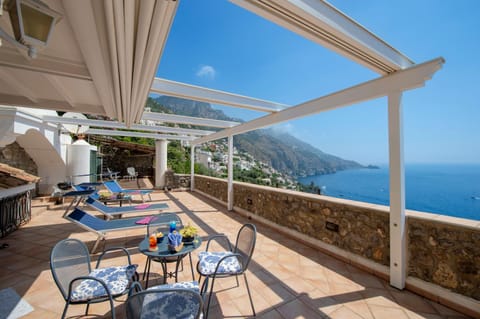 Patio, Natural landscape, Balcony/Terrace, Mountain view, Sea view