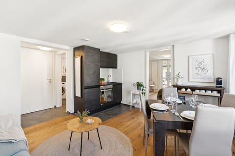 Kitchen or kitchenette, stove, kitchen