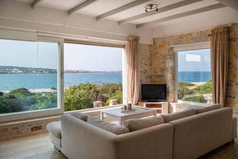 Living room, Seating area, Sea view