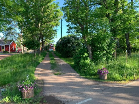 A simple room in an old farm Country House in Finland