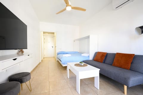 Bed, TV and multimedia, Living room, Dining area, fireplace, air conditioner