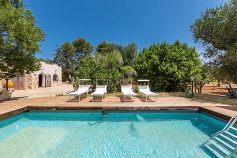 Garden, Swimming pool, sunbed
