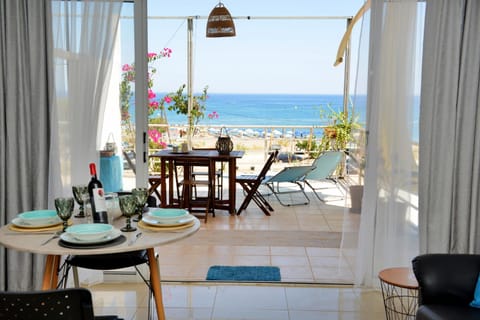Patio, View (from property/room), Seating area, Sea view