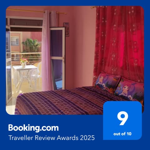 Patio, Bed, View (from property/room), Balcony/Terrace, Photo of the whole room, Bedroom, City view