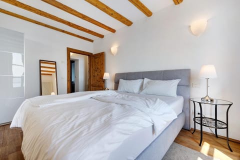 Property building, Living room, Bedroom