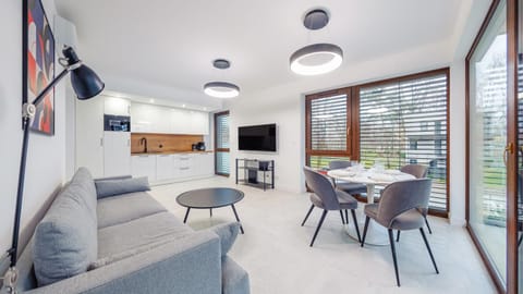 TV and multimedia, Kitchen or kitchenette, Living room, Seating area, Dining area