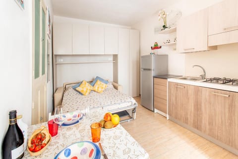 Kitchen or kitchenette, Dining area, Bedroom
