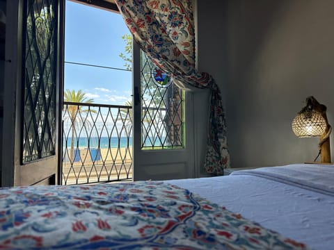 Bed, View (from property/room), Balcony/Terrace, Sea view