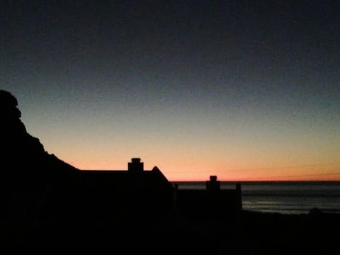 Natural landscape, Sea view, Sunset