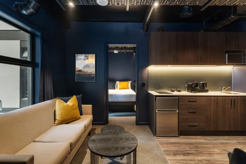 Living room, Bedroom