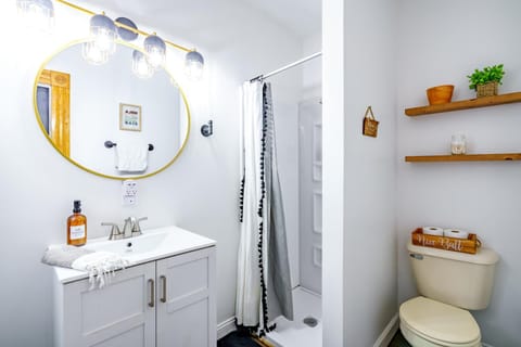 Shower, Toilet, Bathroom, towels