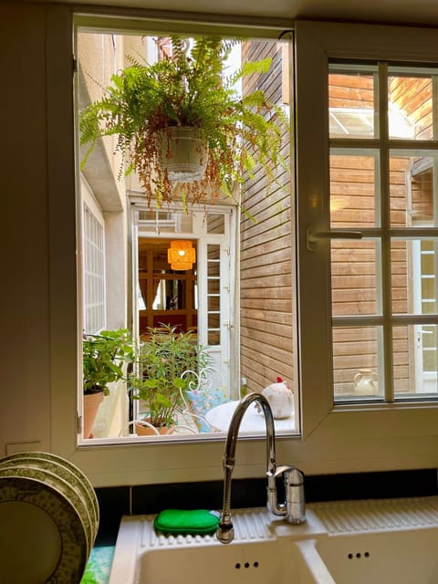 Garden view, Breakfast