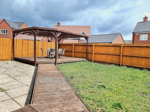 Patio, Spring, Day, Garden, Garden view