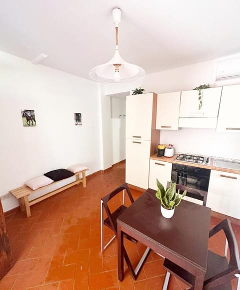 Kitchen or kitchenette, Dining area, oven, stove
