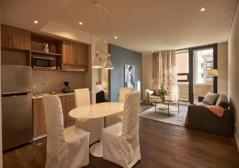 Balcony/Terrace, Living room, Dining area, microwave, storage, stove, kitchen