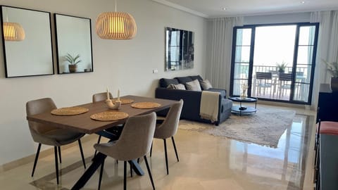 Living room, Seating area, Dining area