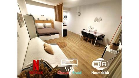 Le Chat Orange - Clim - Tout inclus - Balcon Apartment in French Riviera