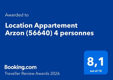 Location Appartement Arzon (56640) 4 personnes Apartment in Arzon