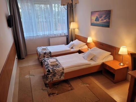 Bed, Photo of the whole room, towels
