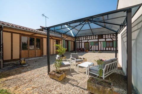 Property building, Patio, Garden, View (from property/room), Balcony/Terrace
