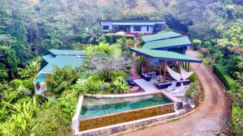 Bird's eye view, Swimming pool