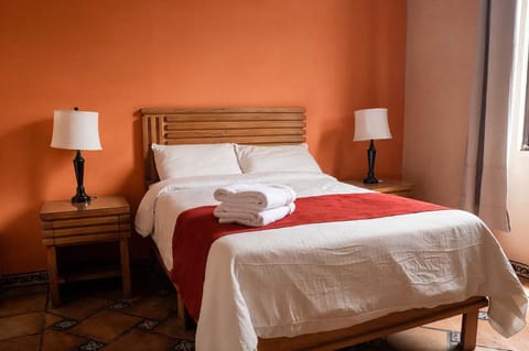 Bed, Photo of the whole room, towels