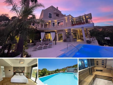 ULTIMATE LUXURY DREAM VILLA with 7 BEDROOMS, GYM, SPA and INFINITY POOL Villa in Marbella