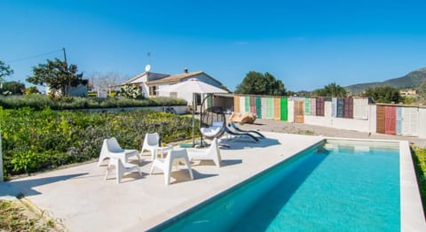 Property building, Living room, Swimming pool