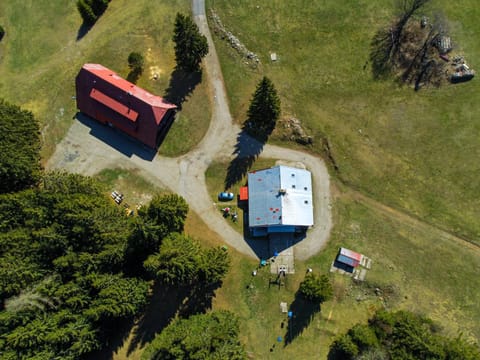 Property building, Natural landscape, Bird's eye view