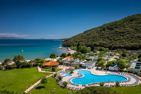 Bird's eye view, Swimming pool