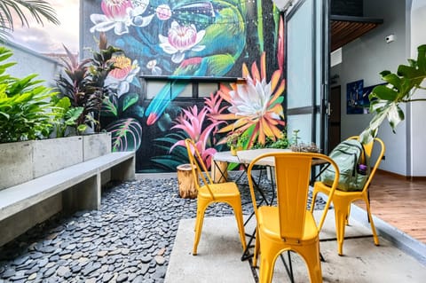 Patio, Seating area, Garden view