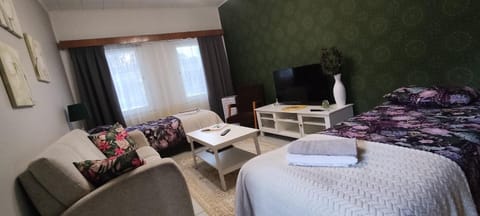 Kortteer vihreä huone Vacation rental in Finland