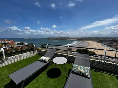 View (from property/room), Balcony/Terrace, Sea view