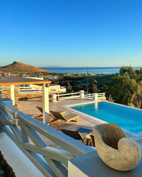 Patio, Day, Natural landscape, View (from property/room), Sea view, Swimming pool, Swimming pool