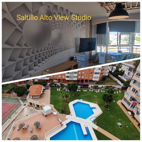 TORREMOLINOS VIEW STUDIO, VISTA MAR Y PISCINA Apartment in Torremolinos