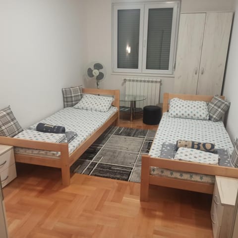 Black and White Apartment in Serbia