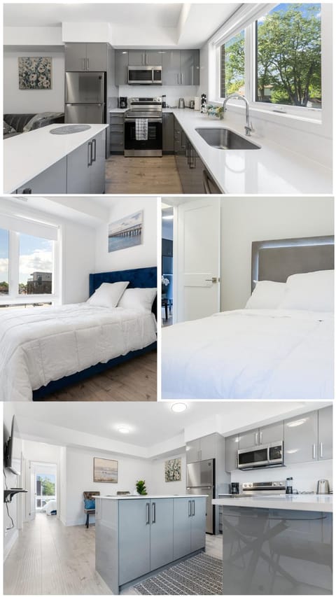 Bed, Kitchen or kitchenette, Photo of the whole room, Bedroom, minibar, oven, stove