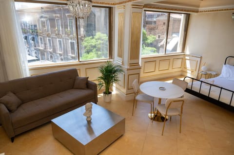 Bed, View (from property/room), Photo of the whole room, Seating area