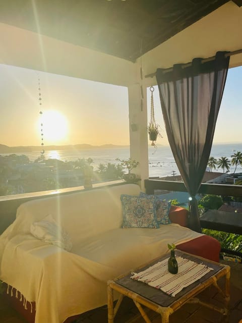 Natural landscape, View (from property/room), Balcony/Terrace, Sea view