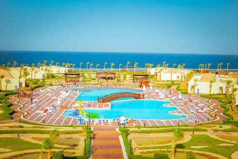 Bird's eye view, Garden, Pool view, Sea view