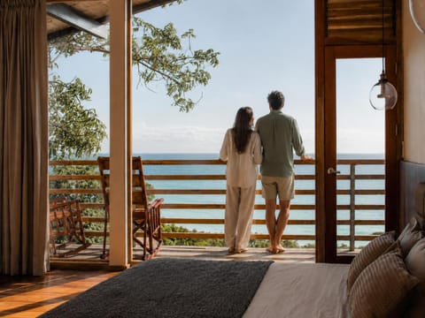 View (from property/room), Balcony/Terrace, Bedroom