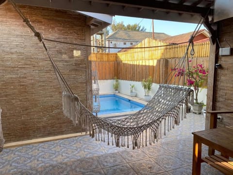 Patio, Day, Pool view, Swimming pool, sunbed
