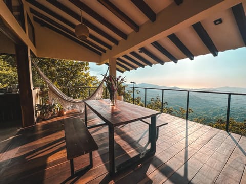Patio, Natural landscape, View (from property/room), View (from property/room), Balcony/Terrace, Dining area, Garden view, Garden view, Mountain view, Mountain view, Sea view, Sea view, Sunset