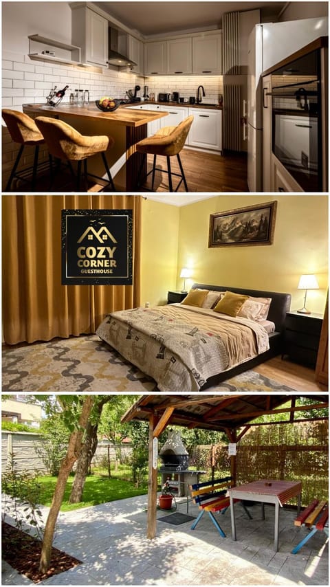 Bed, Kitchen or kitchenette, Photo of the whole room, Dining area, Bedroom