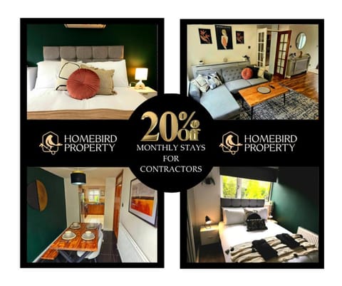 2 Large Bedroom House By Homebird Property Management Short Lets & Serviced Accommodation Leeds With Private Parking & Garden House in Leeds